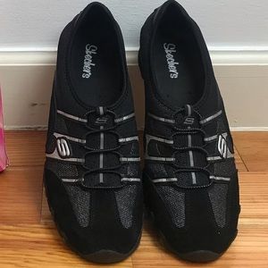 skechers silver shoes